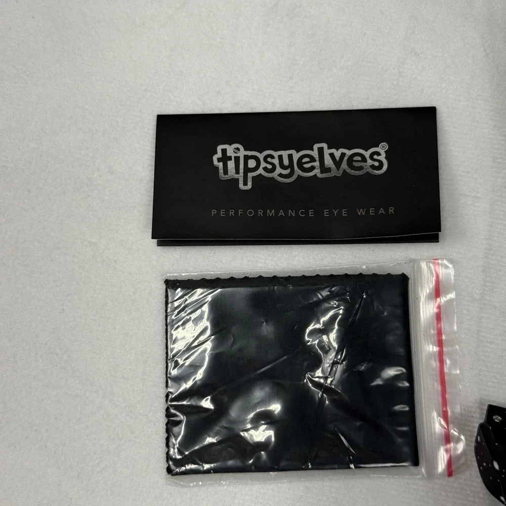 Tipsy Elves Major Lazer‎ Visor Sunglasses Black Splatter Mirrored TE-SSG593 NEW
